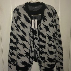 ASOS KNITTED HOUNDSTOOTH DESIGN SET